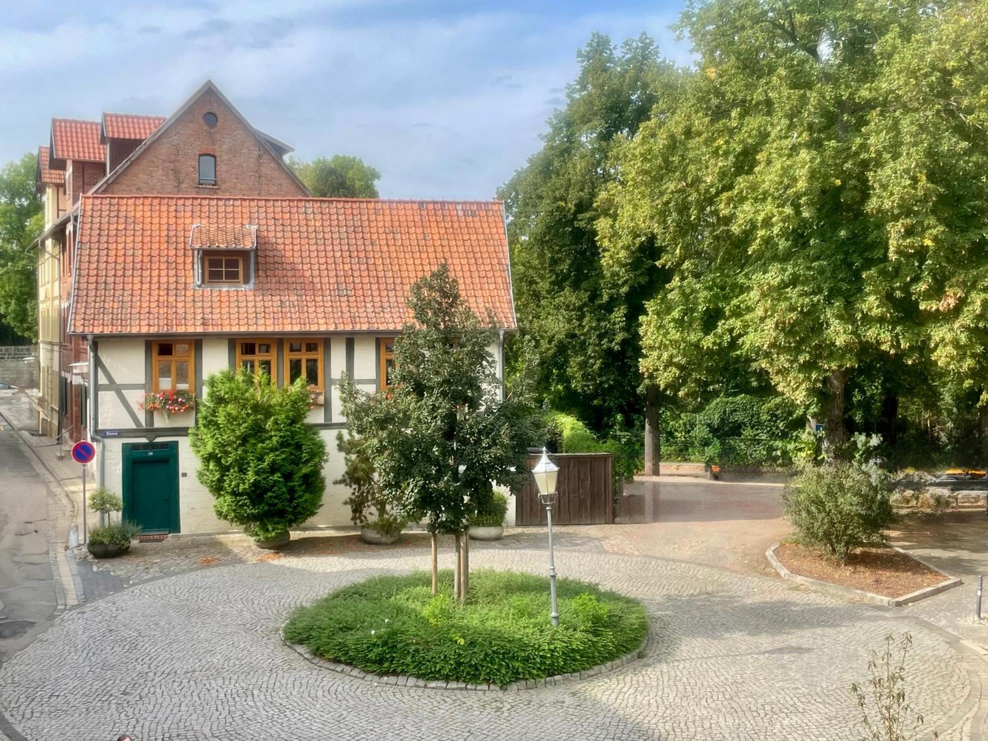 Ferienwohnung Am Quedlinburger Stadtbad エクステリア 写真
